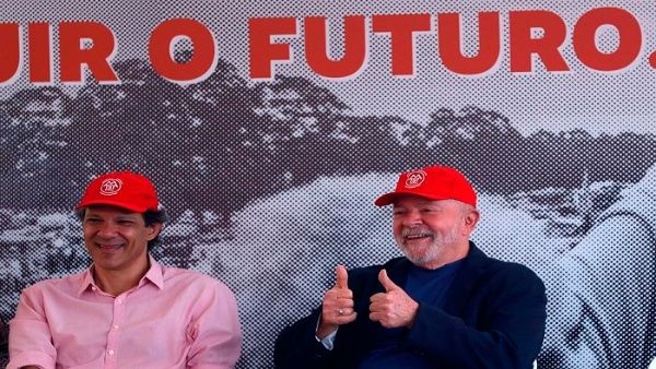 Ante una posible segunda vuelta electoral por la Presidencia de Brasil, Lula sacaría ventaja a Bolsonaro con una diferencia de 21 puntos.