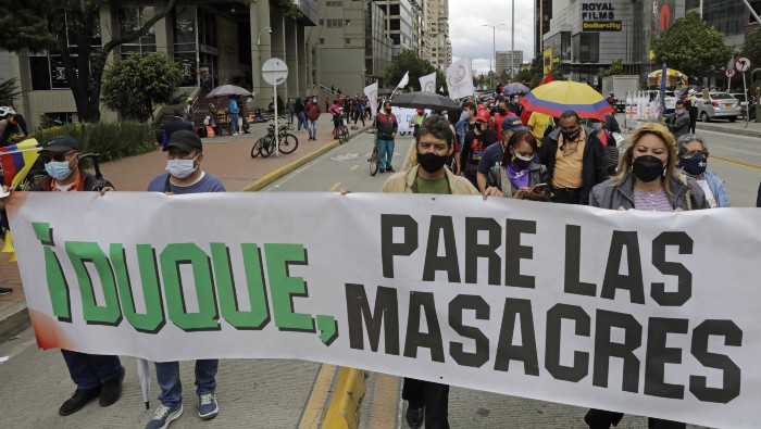 La balacera en Quibdó sería la masacre número 32 que ocurre en el país suramericano en lo que va del año 2022.