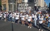 En las últimas semanas se han mantenido la protestas en la ciudad de Buenos Aires, a propósito de varios temas, entre ellos el acuerdo con el FMI sobre la renegociación de la deuda.