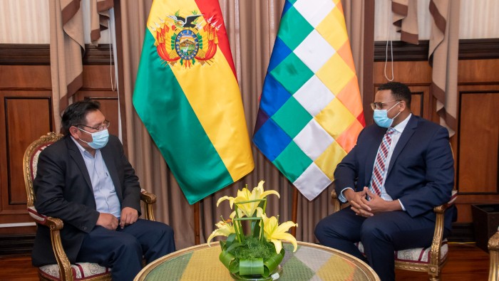 La Cancillería boliviana convocó al encargado de Negocios de la Embajada de EE.UU., Jarahn Hillsman, y le manifestó 