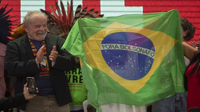 En caso de realizarse la segunda vuelta de las presidenciales, Lula ganaría con el 53,1 por ciento frente al 34,1 por ciento de Bolsonaro.