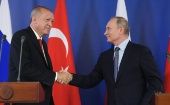 Erdogan habló con Putín por teléfono, unas horas antes de que el líder ruso se encontrara en Moscú con el secretario general de la ONU, António Guterres.
