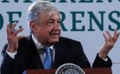 México, aunque ha rechazado la solución militar, se ha negado a sumarse a las sanciones de un grupo de países contra Rusia.