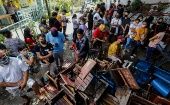 Mientras los filipinos votaban en el municipio de Buluan, en la isla sureña de Mindanao, un grupo no identificado disparó contra el recinto electoral.