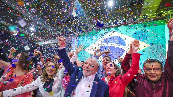 Lula da Silva sigue liderando la pesquisa frente al actual presidente de Brasil, Jair Bolsonaro quien obtuvo un 31 por ciento.