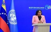 Delcy Rodríguez señaló que ante la crisis ambiental en el mundo, Venezuela ha tenido “una máxima conciencia” en la preservación del ambiente.