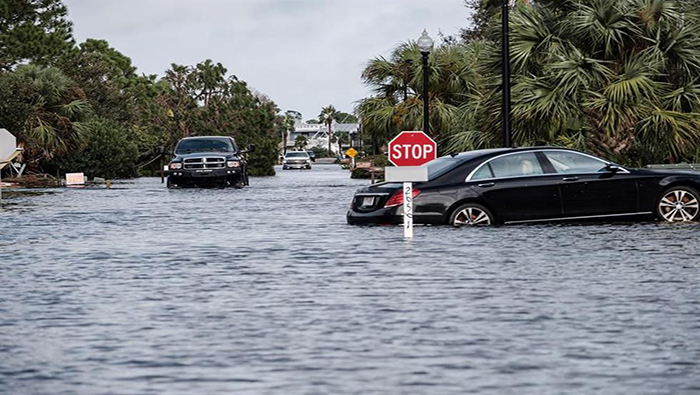 A través de redes sociales, varios usuarios ilustran las inundaciones en residencias en Downtown, Brickell y en el centro financiero de Miami.