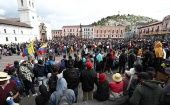Los seguidores de las organizaciones que convocaron al paro nacional en Ecuador se quedaron a la espera de las respuestas del Gobierno de Guillermo Lasso.