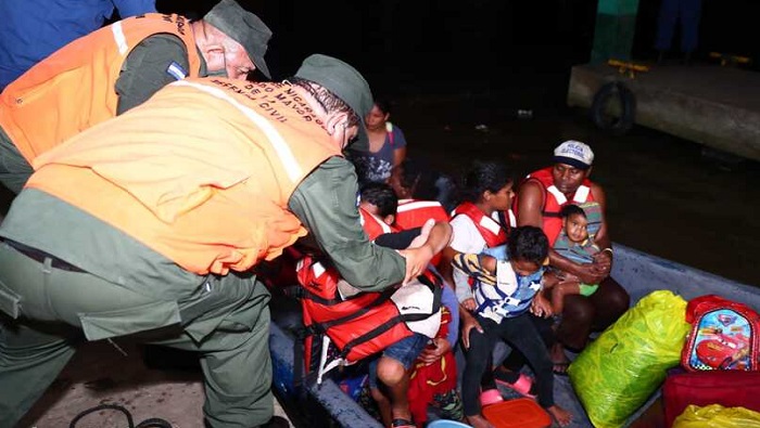 Autoridades nicaragüenses informaron que desde la noche de este jueves se procedió a la evacuación de personas residentes en áreas remotas y vulnerables.