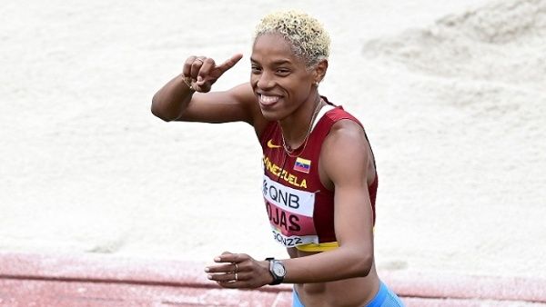 Yulimar Rojas obtiene su tercer oro en mundiales de atletismo