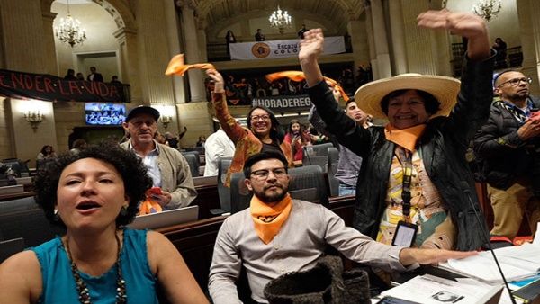 Congreso colombiano ratifica el acuerdo de Escazú