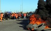 En varios puntos del país como la comuna de San Antonio, Valparaíso, se han reportado barricadas y cortes del tránsito.