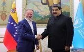 La reunión entre el presidente Nicolás Maduro y el director del PMA se celebró en el Palacio de Miraflores.