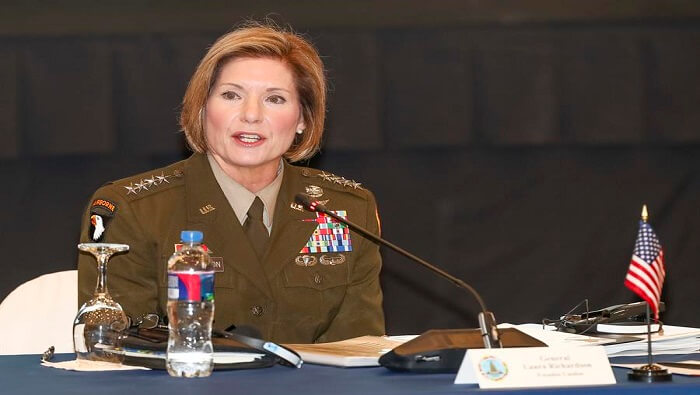 LAURA RICHARDSON, general y jefa del USSOUTHCOM, el Comando Sur Militar de los EE. UU.