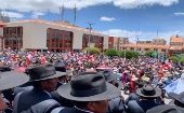Las protestas en Perú se mantienen desde el pasado 7 de diciembre contra el Gobierno de Boluarte.
