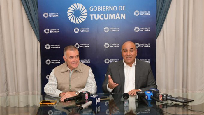 Minutos después de conocerse el fallo de la corte, Juan Manzur anunció en una rueda de prensa que declinaba su candidatura.