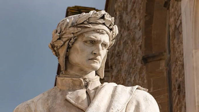 La primera obra escrita por Dante Alighieri se tituló Vita nuova y en ella aparecen pasajes autobiográficos.