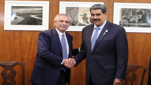 El mandatario venezolano aseveró que ambas naciones unidas "trabajan por un destino mejor, de unión, paz y respeto a la autodeterminación de los pueblos".