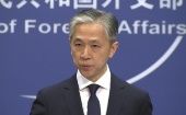 A juicio de Wang, el objetivo principal de la ampliación hacia la región es intervenir en los asuntos regionales y provocar una confrontación de bloques.