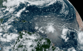 El Aviso de Tormenta Tropical permanece para las islas de Santa Lucia y Martinica.