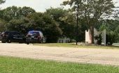 Se está llevando a cabo una búsqueda de un hombre armado que disparó fatalmente a cuatro personas en Hampton, Georgia, el sábado por la mañana, dijo la policía.