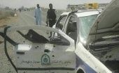 Los terroristas emboscaron el auto policial y acribillaron a balazos a los cuatro agentes que iban a bordo, provocándoles la muerte.