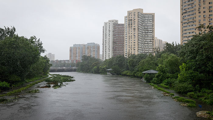 Las autoridades chinas han activado la alerta roja y advertido del riesgo de deslizamientos de tierra y otros desastre provocados por las lluvias. 