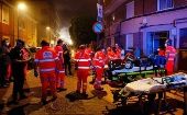 La fuerte explosión de gas ocurrió a última hora de la noche del martes en un bloque de cuatro pisos de la calle Goya de Valladolid.