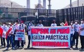 Trabajadores de la refinería peruana La Pampilla protagonizan un paro de 48 horas en reclamo a mejoras contractuales.