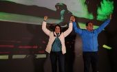  Luisa González, candidata de la Revolución Ciudadana, el movimiento político que lidera el expresidente Rafael Correa pidió este domingo unidad a los ecuatorianos para sacar al país de la crisis. 