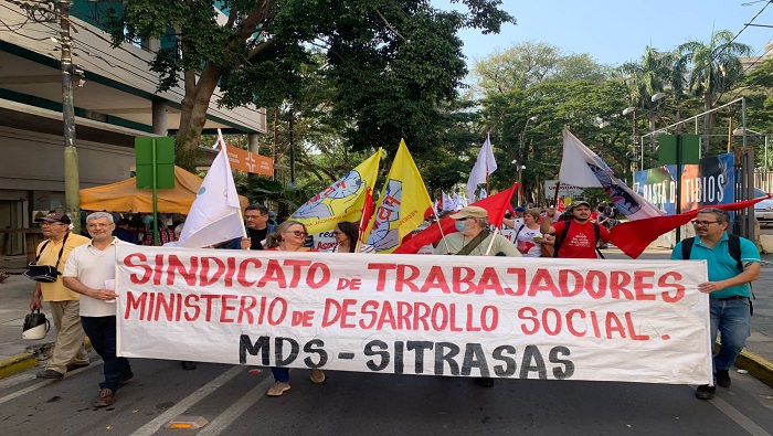 La protesta apuntó a la Superintendencia de Jubilaciones por tomar decisiones que van precisamente en detrimento de la calidad de vida de los jubilados.