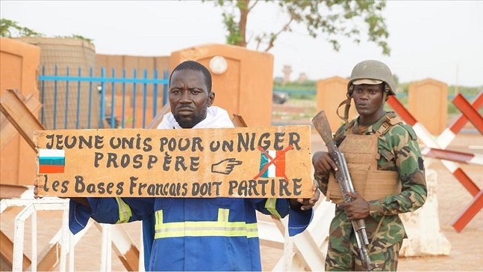 Tras el golpe militar, sectores de la población nigerina han expresado su rechazo a Francia y su contingente armado.