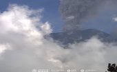 Protección Civil aclaró que el volcán lleva meses en actividad. 