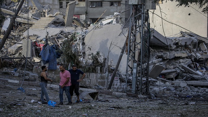 Tras los ataques de Israel se reportan  9.600 civiles palestinos heridos.