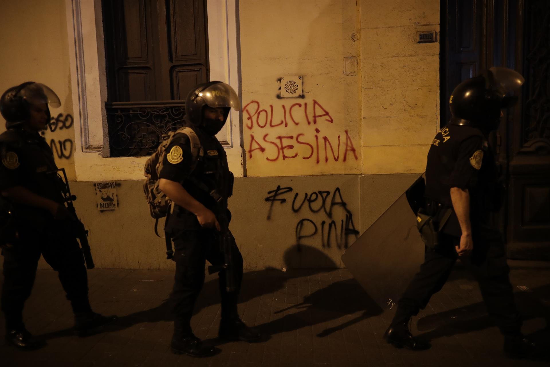 La represión policial en Perú ha cobrado víctimas mortales en la capital y el interior del país.