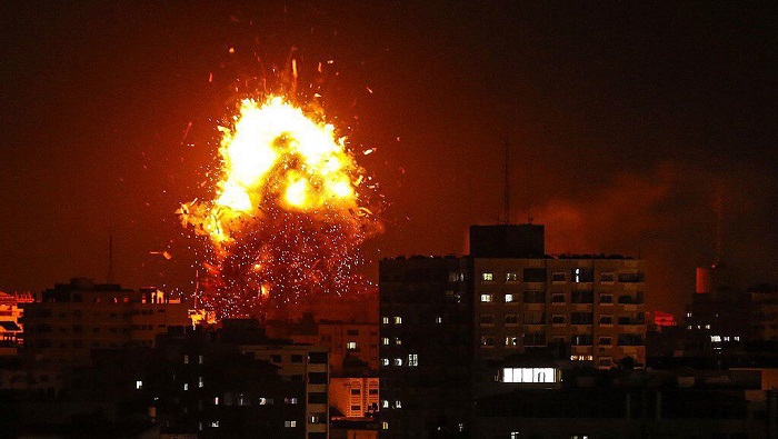 En la noche del viernes Israel atacó 150 puntos de la Franja de Gaza.