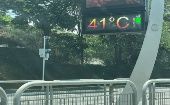 El reporte climatológico incluyó las altas temperaturas y baja humedad en ciudades del noreste como Cuiabá, con 41 grados Celsius(ºC). 