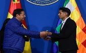 El vicepresidente de Bolivia, David Choquehuanca, no pudo asumir el interinato porque estaba asumiendo compromisos diplomáticos en Italia. 