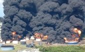 El presidente señaló que detonaron cuatro contenedores de explosivos en el polígono industrial de Providence, en Mahé.