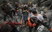 El portavoz del Ministerio de Sanidad gazatí, precisó que el 70 por ciento de las víctimas de los ataques israelíes son mujeres y niños.