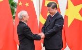 El presidente chino afirmó que su país siempre ve los vínculos con Vietnam desde una perspectiva estratégica y de largo plazo..