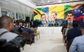 Los presidentes de Venezuela y Guyana se reunieron el jueves en San Vicente y las Granadinas, donde abordaron la disputa que mantienen sus respectivos países por la Guayana Esequiba,