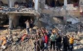 Los bombardeos de Israel han provocado también el desplazamiento forzado de decenas de miles de palestinos, así como una crisis ante la falta de alimentos y medicinas.