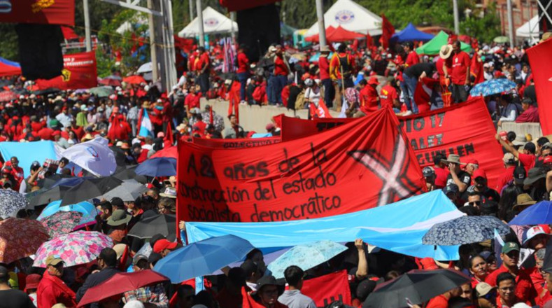 La mandataria aseguró que el proyecto de refundación que desarrolla hoy su Gobierno no es una consigna y su propuesta política se basa en los principios del socialismo democrático 