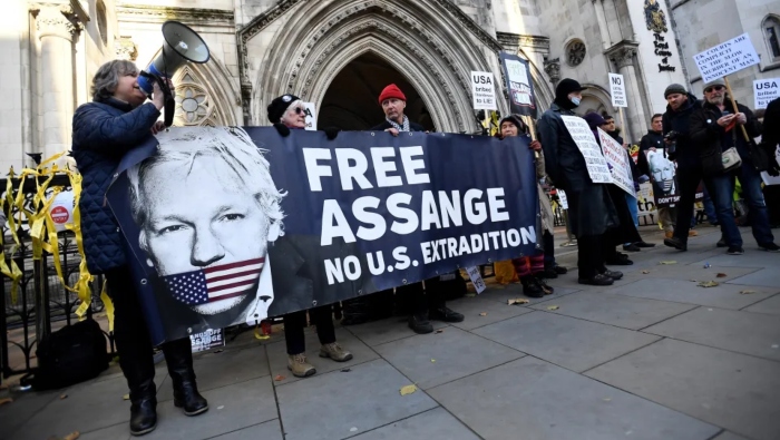 El director y portavoz de WikiLeaks, Kristin Hrafnsson, llamó a continuar la lucha por la liberación de Assange.
