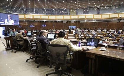 Con el voto de 73 de 131 legisladores presentes, el Parlamento ecuatoriano decidió devolver el proyecto presupuestario al presidente Daniel Noboa.