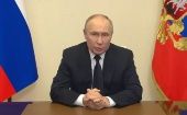 El presidente Putin sostuvo "Nos enfrentamos no sólo a un atentado terrorista cuidadosamente planeado, sino a un asesinato masivo de personas preparado".