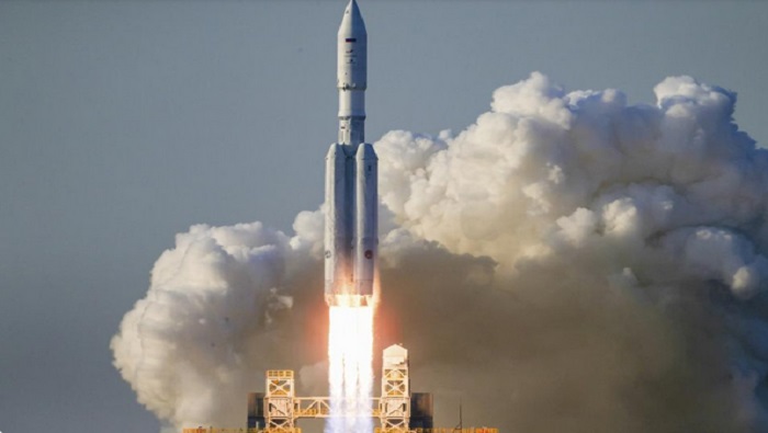 El 23 de diciembre de 2014, el cohete de carga pesada Angará A5 realizó un vuelo de prueba.
