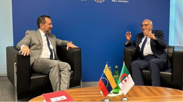 Venezuela y Argelia repasan agenda bilateral