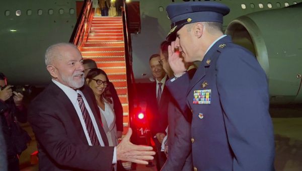 Presidente brasileño llega a Colombia en visita de trabajo